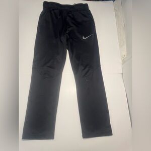 Nike Black Athletic Pants with Swoosh